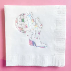 Disco Cowgirl Dessert Napkins 20ct