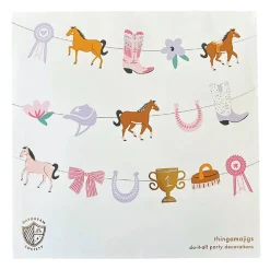 DIY Pony Party Garland 20ft