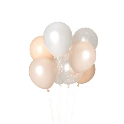 Dream Blush Pink & Iridescent Classic Balloons 12ct