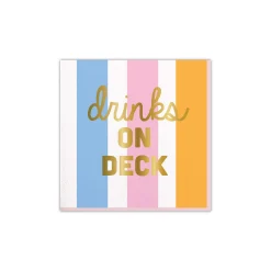 Drinks on Deck Dessert Napkins 20ct