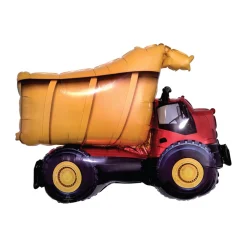 Dump Truck Foil Balloon 32"