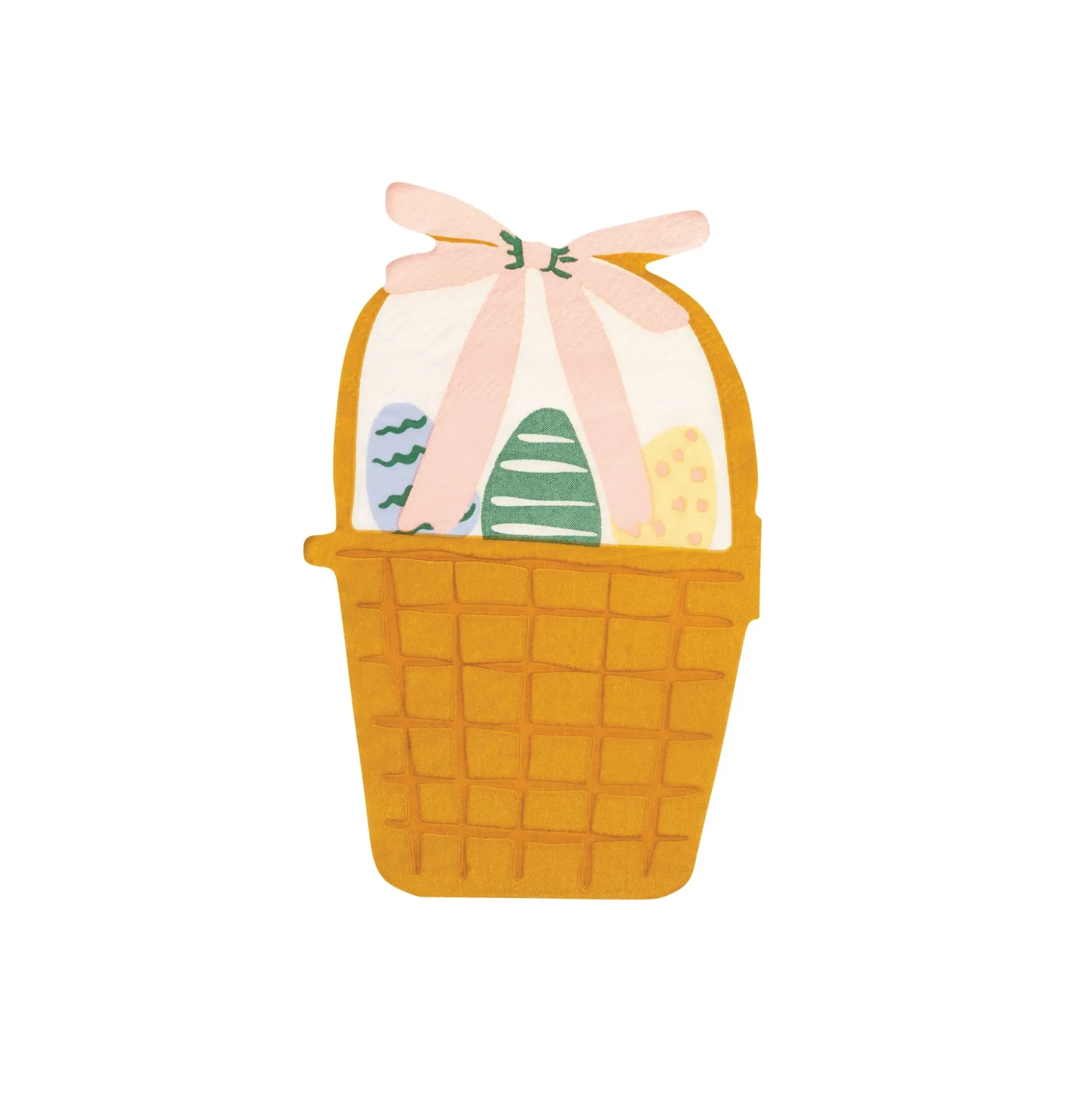 Easter Basket Dessert Napkins 24ct