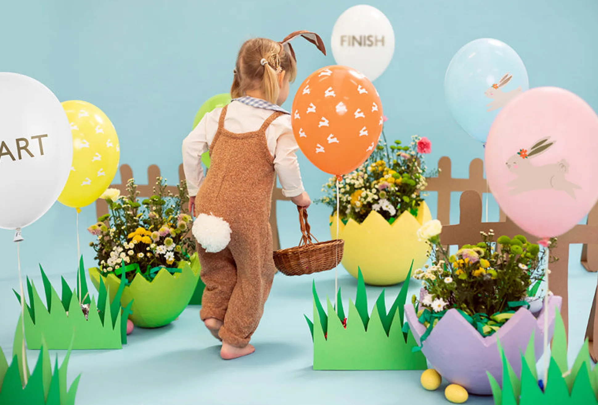 Easter Egg Hunt Balloon Bouquet 7ct