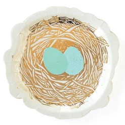 Easter Egg Nest Plates 8ct