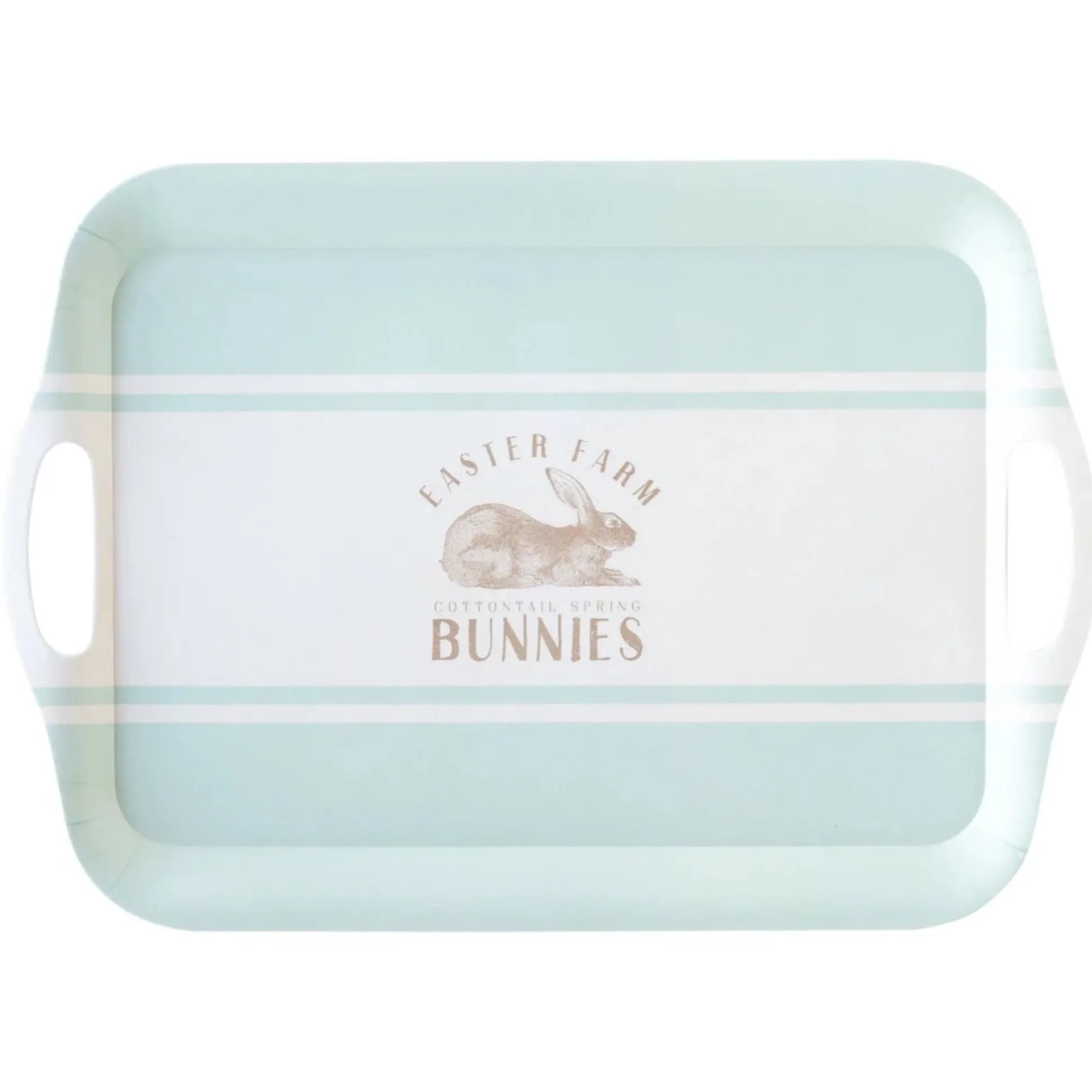 Easter Farm Reusable Bamboo Serving Tray 1ct