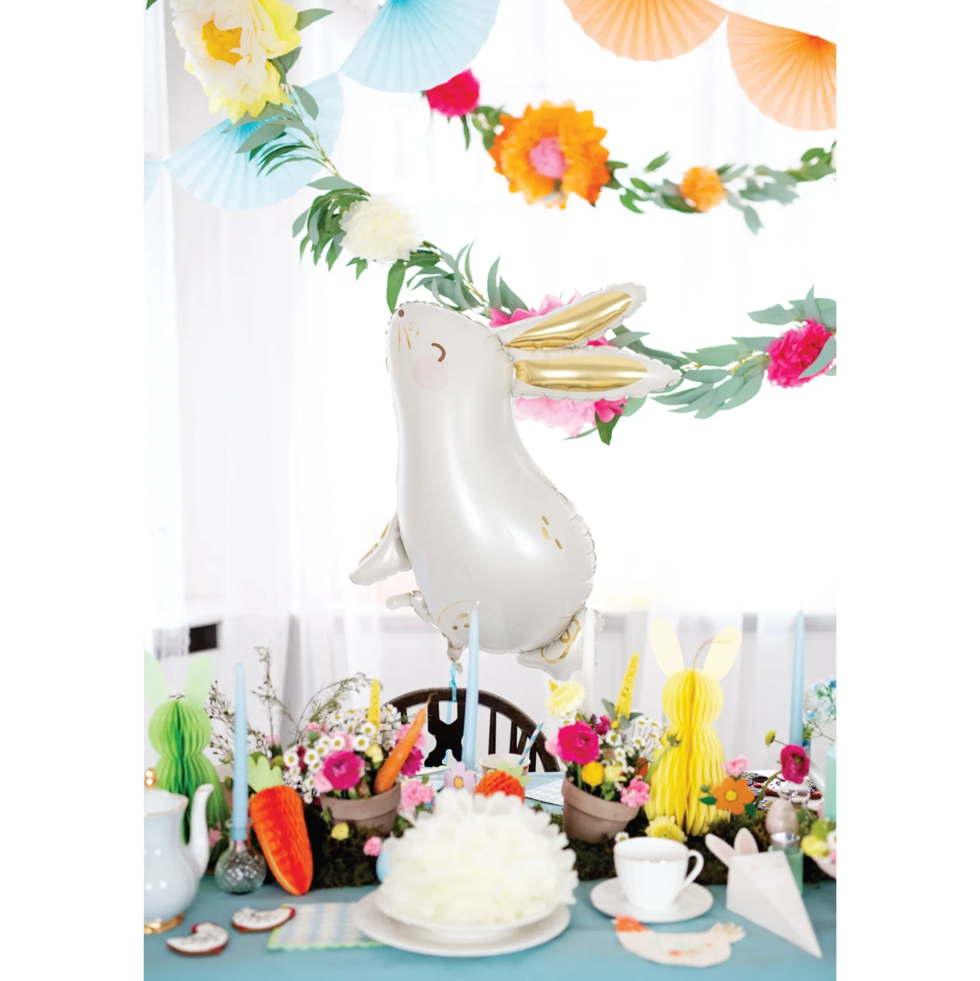 Easter Hare Foil Balloon 27.5in