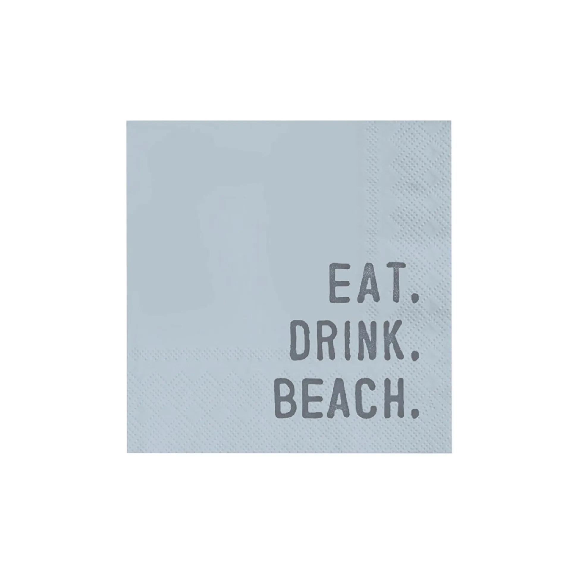 Eat. Drink. Beach. Dessert Napkins 20ct