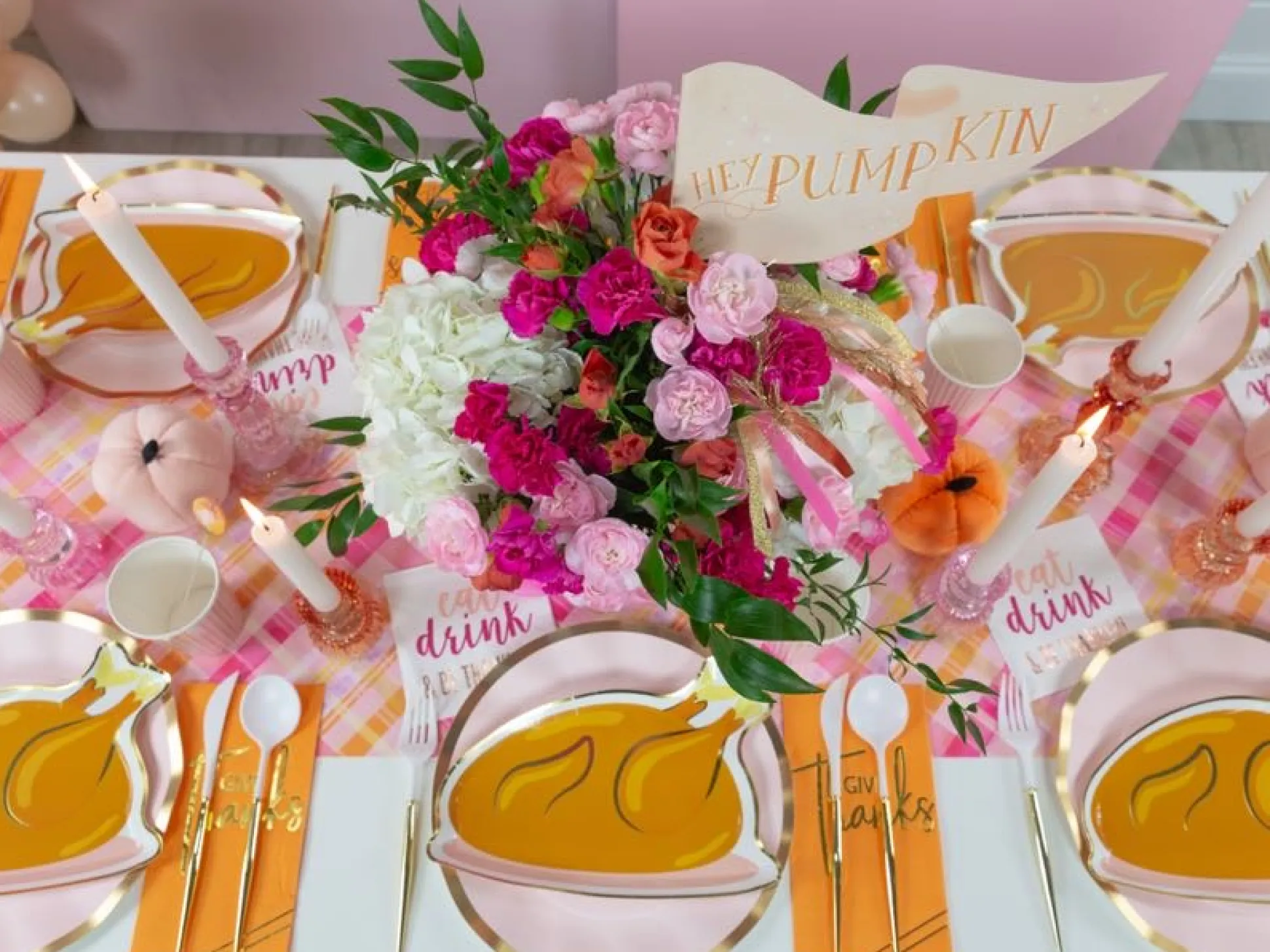 Eat, Drink & Be Thankful Dessert Napkins 20ct