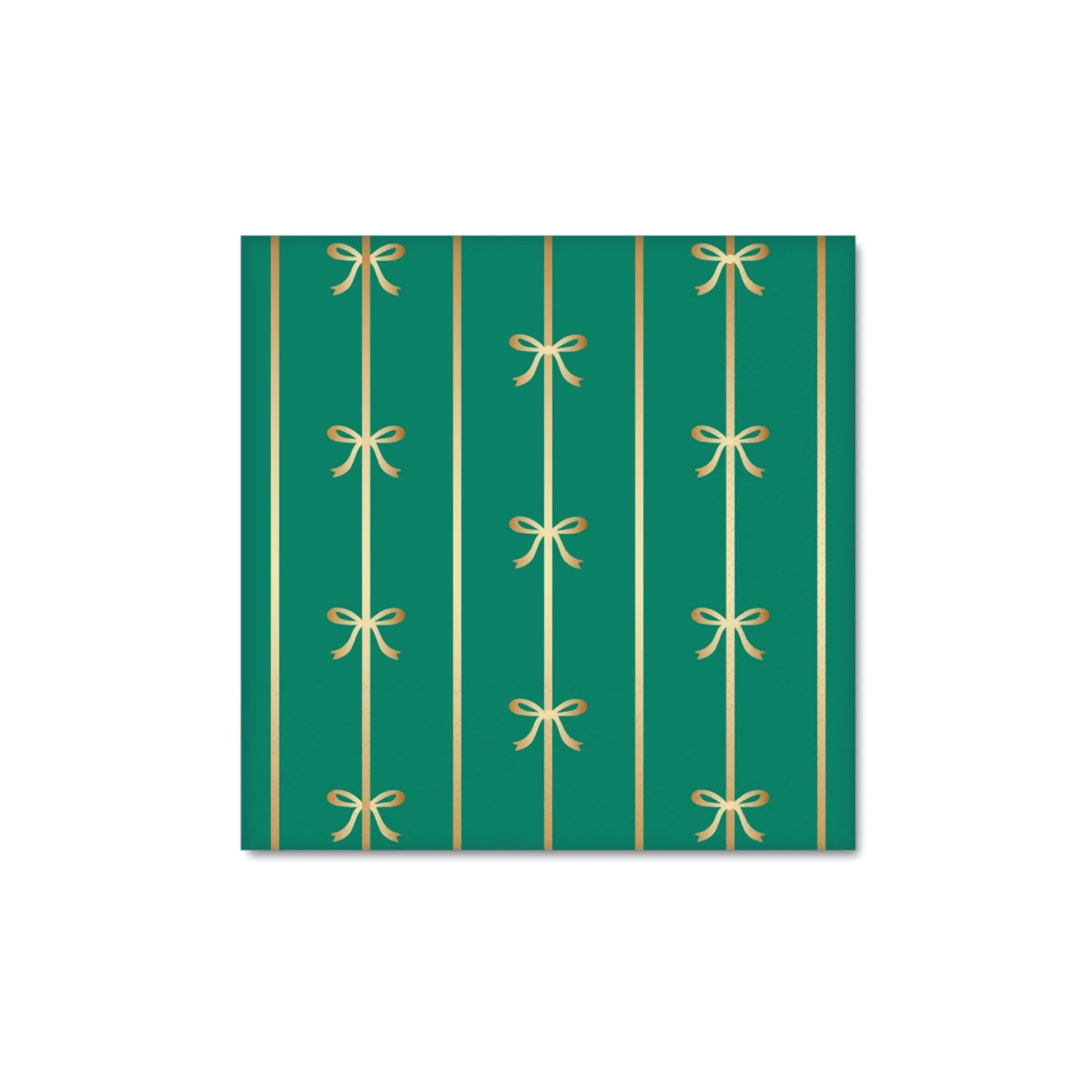 Emerald Green Bow Dessert Napkins 20ct