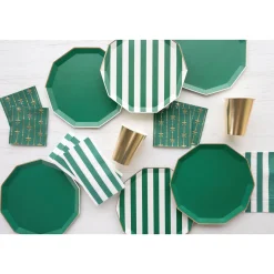 Emerald Green Bow Dessert Napkins 20ct
