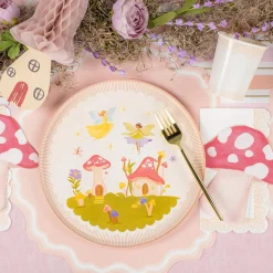 Fairy Garden Dinner Plates 8ct