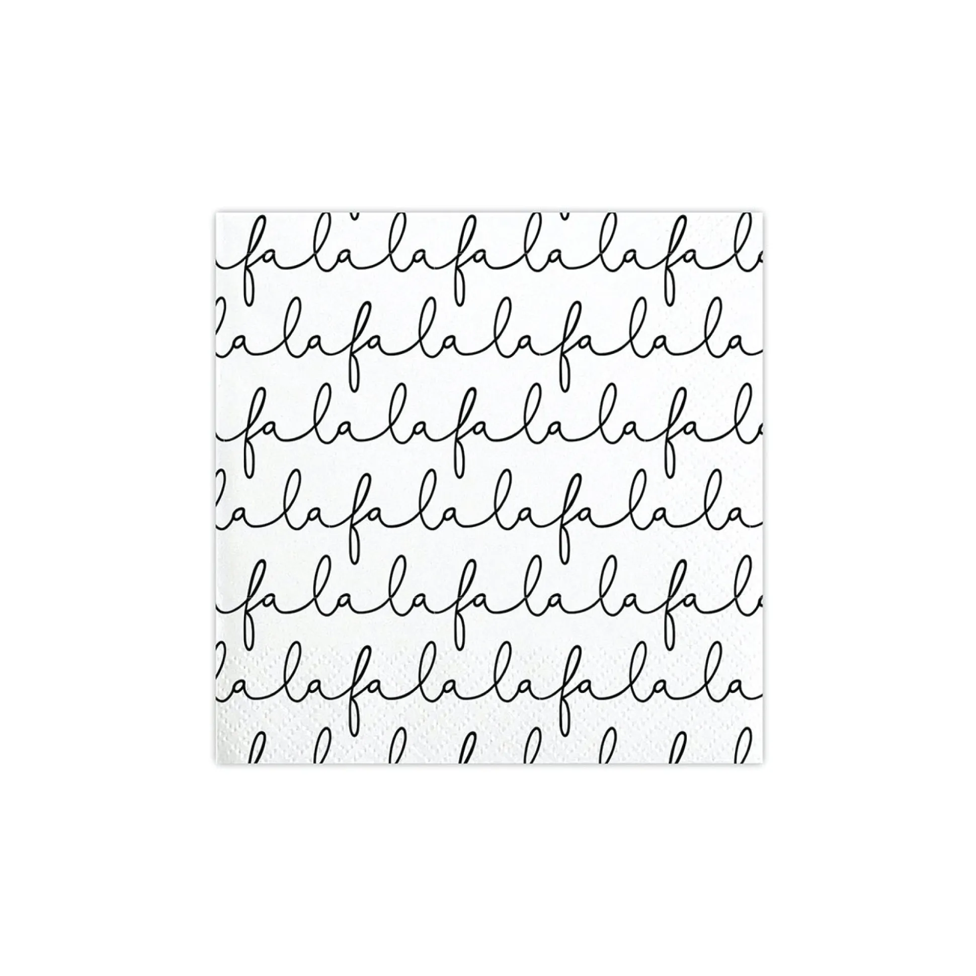 Fa La La Christmas Dessert Napkins 20ct