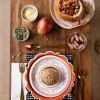 Falloween Rust Scalloped Lunch Plates 8ct