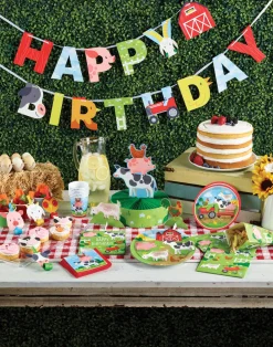 Farm Animals Paper Table Cover