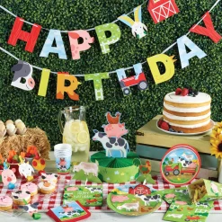 Farm Animals Party Hanging Decor 3ct