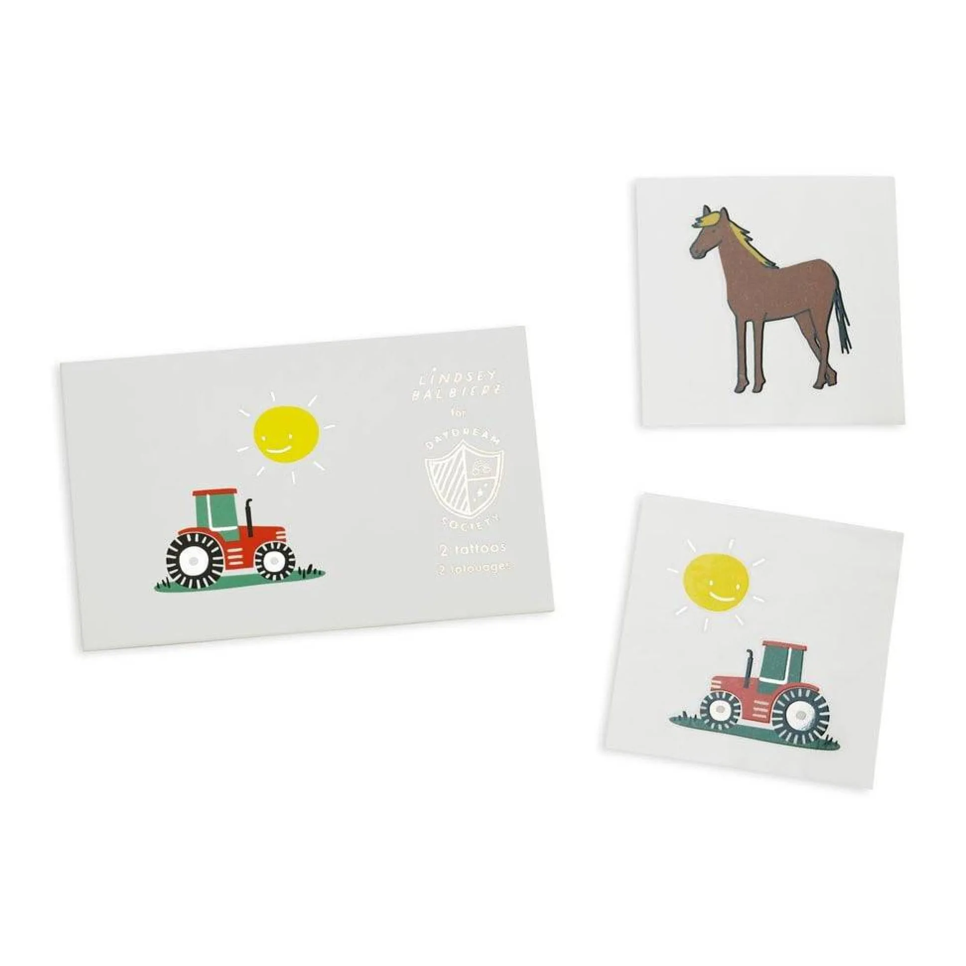Farm Animals Temporary Tattoos