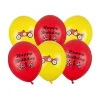 Fast Race Car 1st Birthday Balloons 6ct