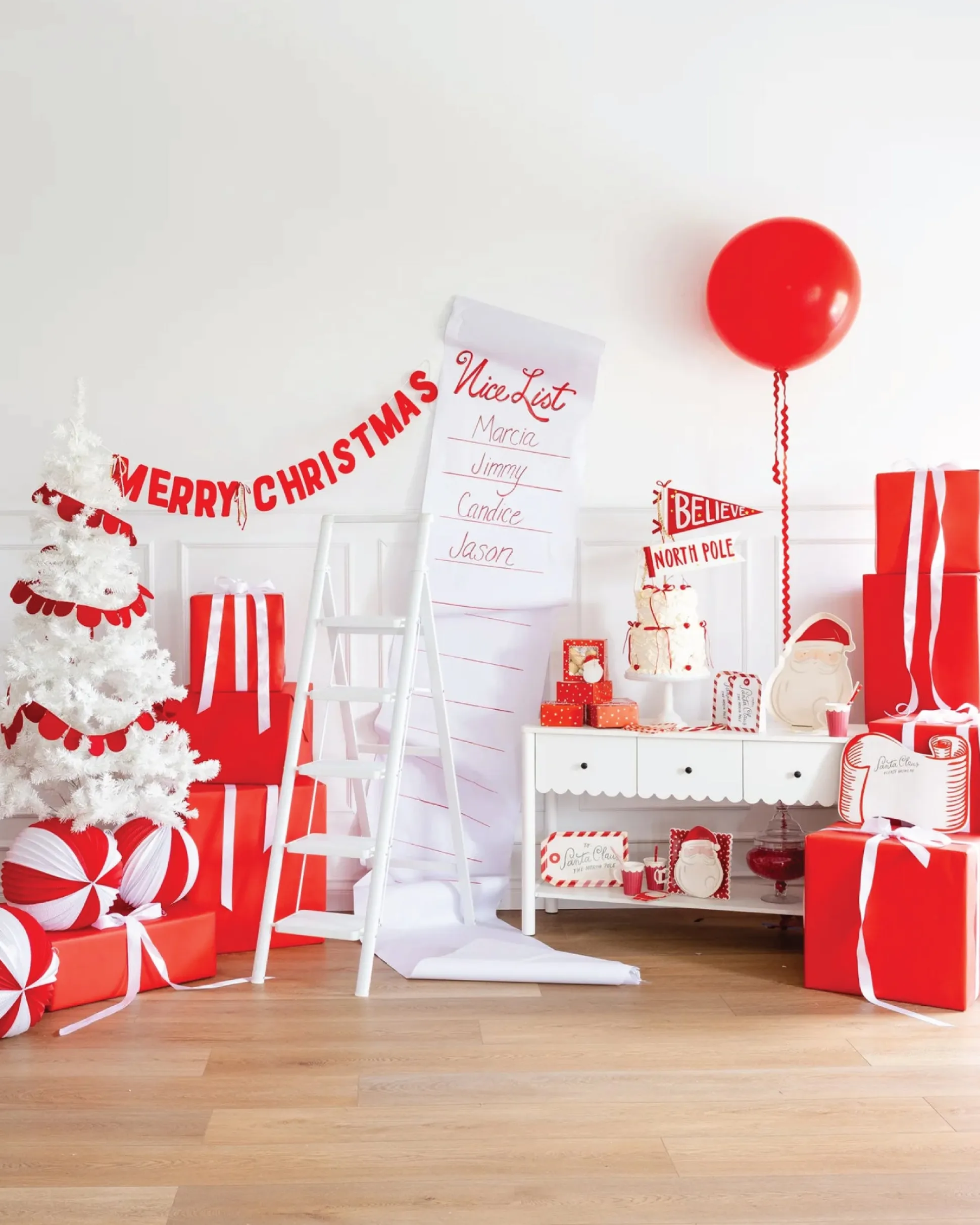 Felt Merry Christmas Banner 5ft