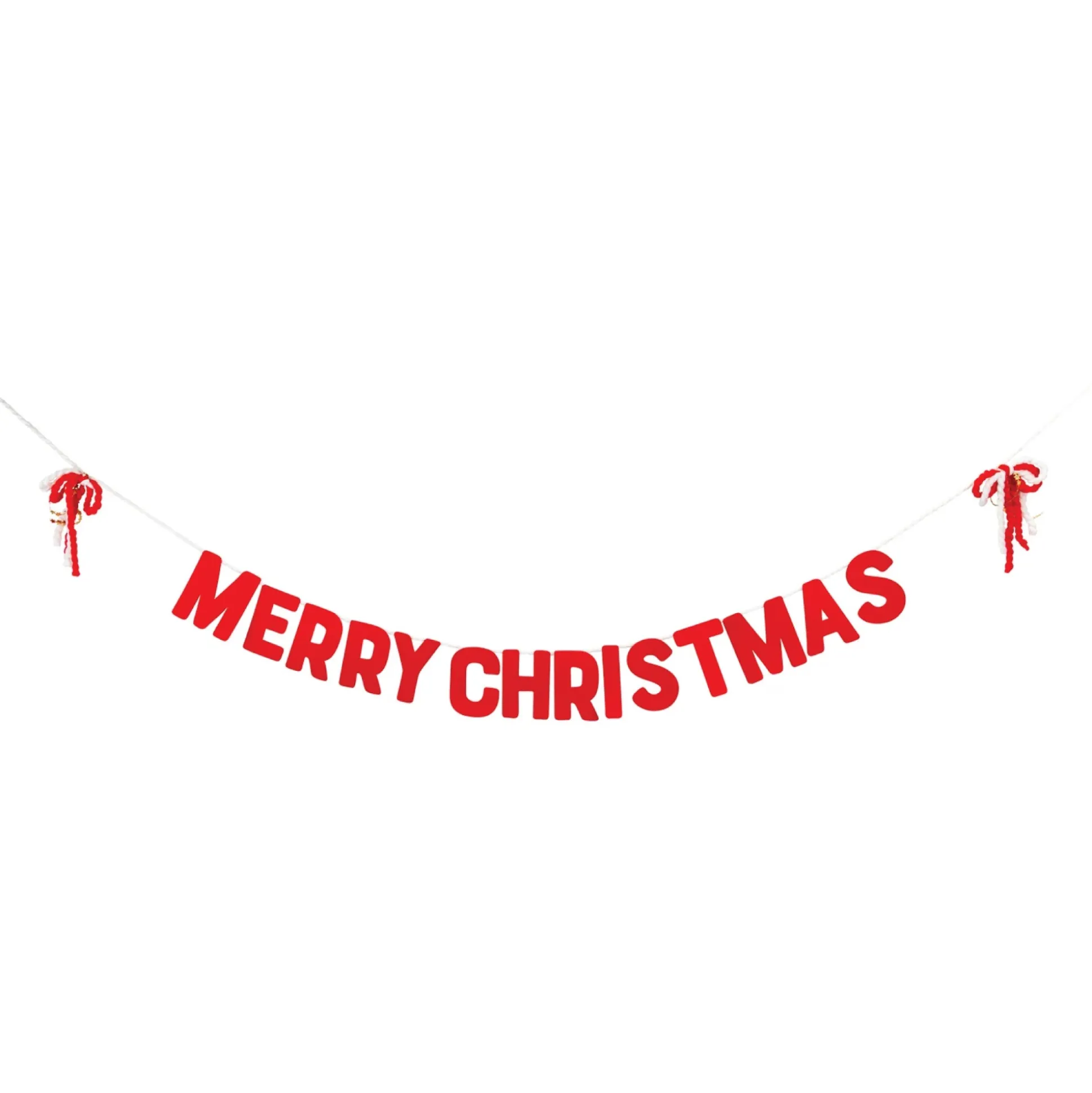 Felt Merry Christmas Banner 5ft