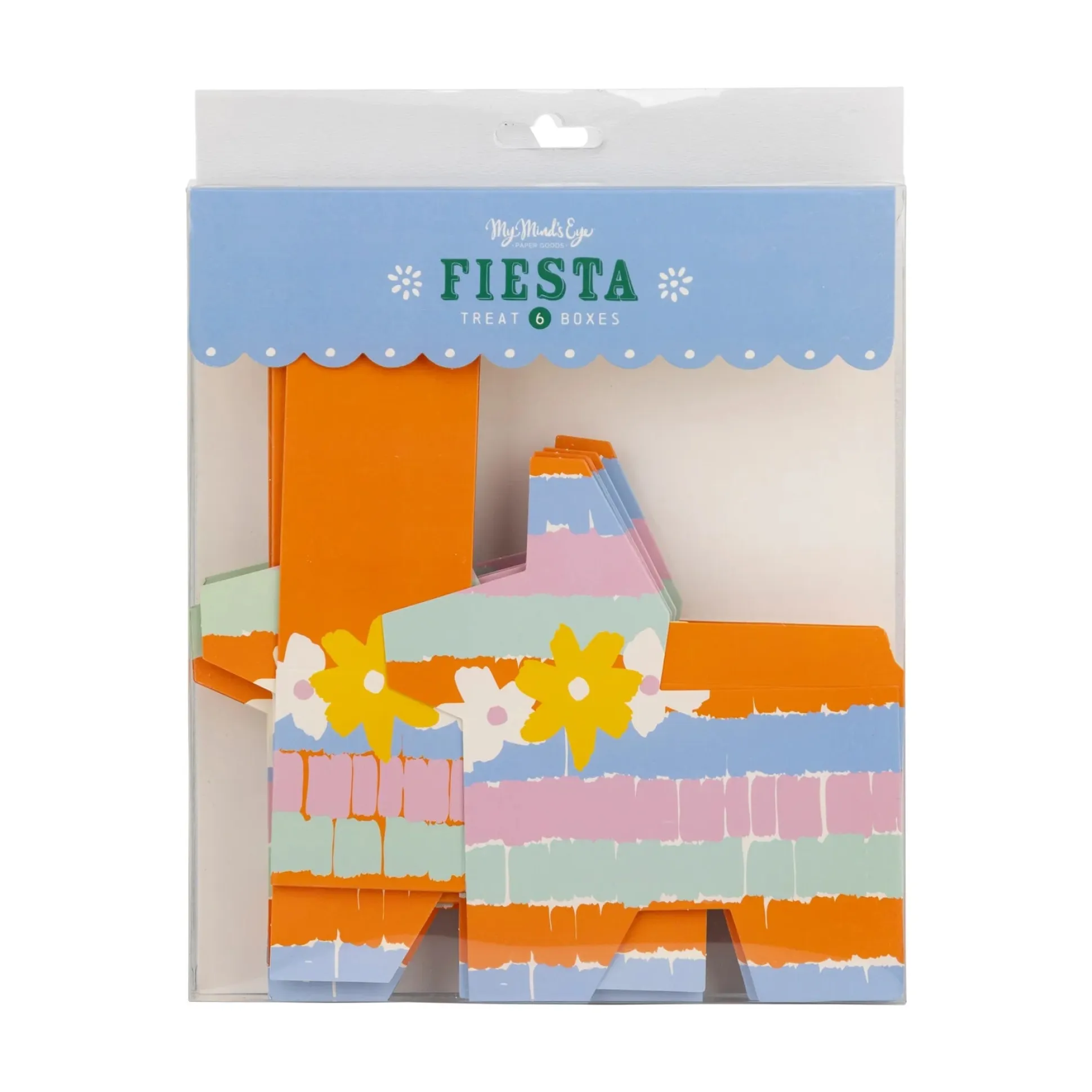 Fiesta Donkey Piñata Treat Boxes 6ct