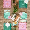 Fiesta Fringed Dessert Napkins 24ct