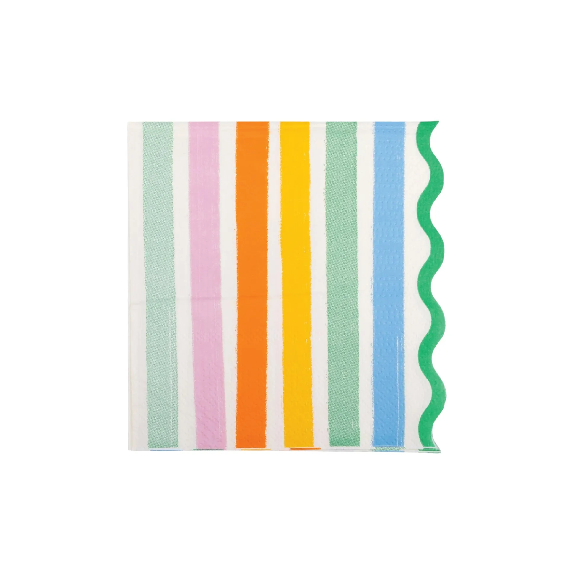 Fiesta Striped Dessert Napkins 24ct