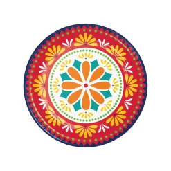 Fiesta Time Paper Dessert Plates 8ct