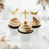 First Communion Cupcake Toppers 6ct