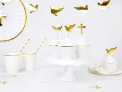 First Communion Cupcake Toppers 6ct