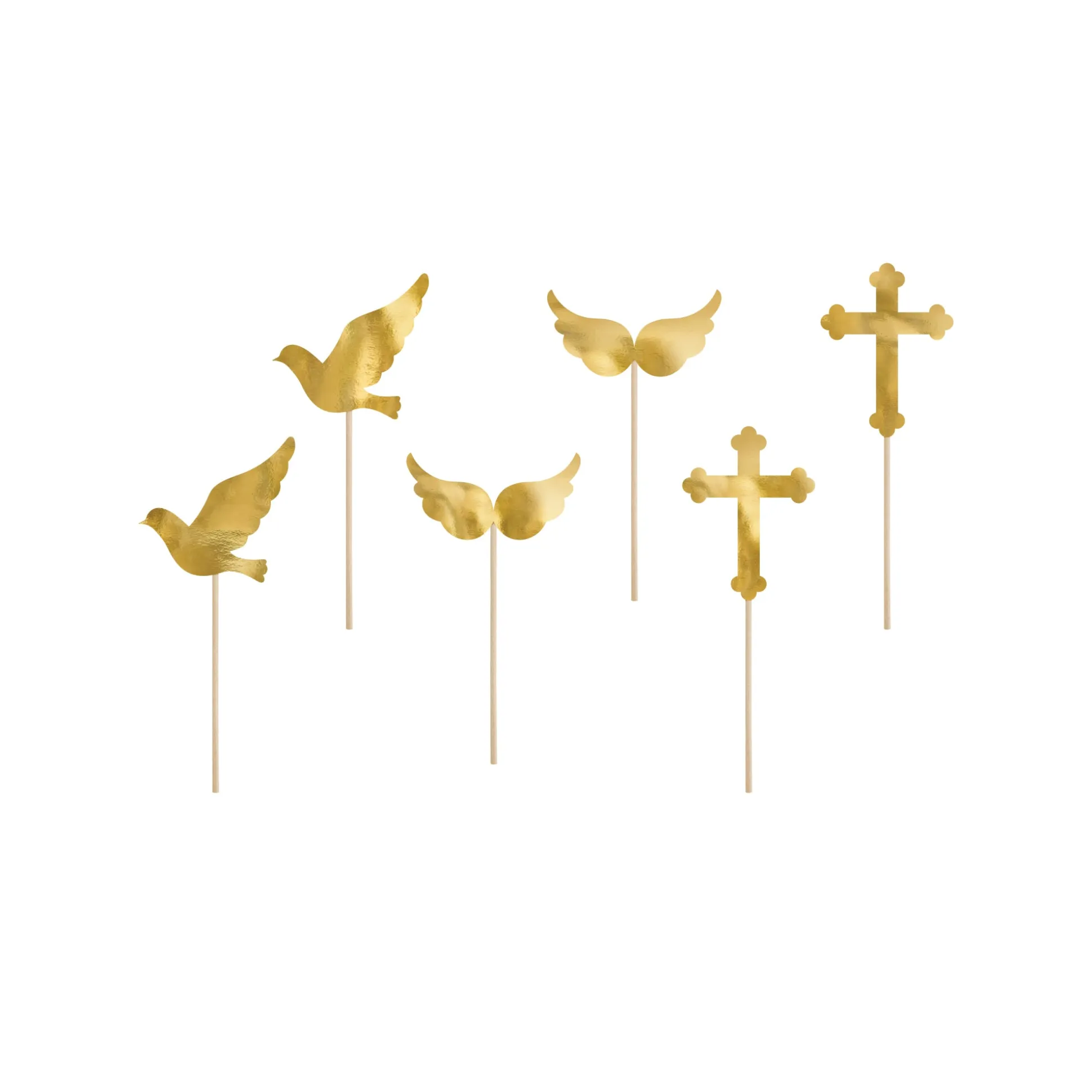 First Communion Cupcake Toppers 6ct