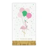 Flocking Party Foil Fringe Guest Towels 20ct