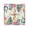 Floral Alice in Wonderland Dessert Napkins 20ct