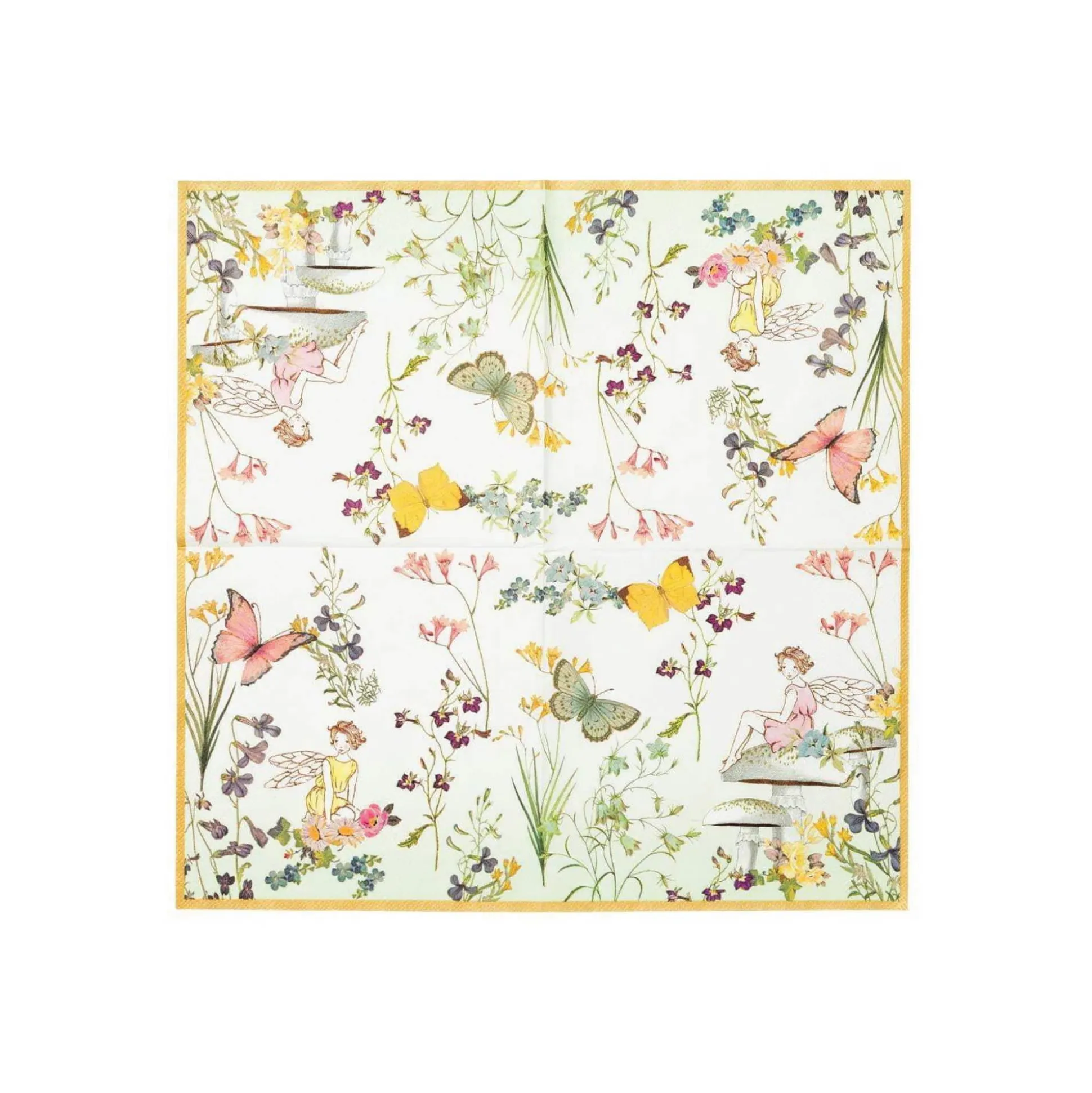 Floral Fairy Lunch Napkins 20ct