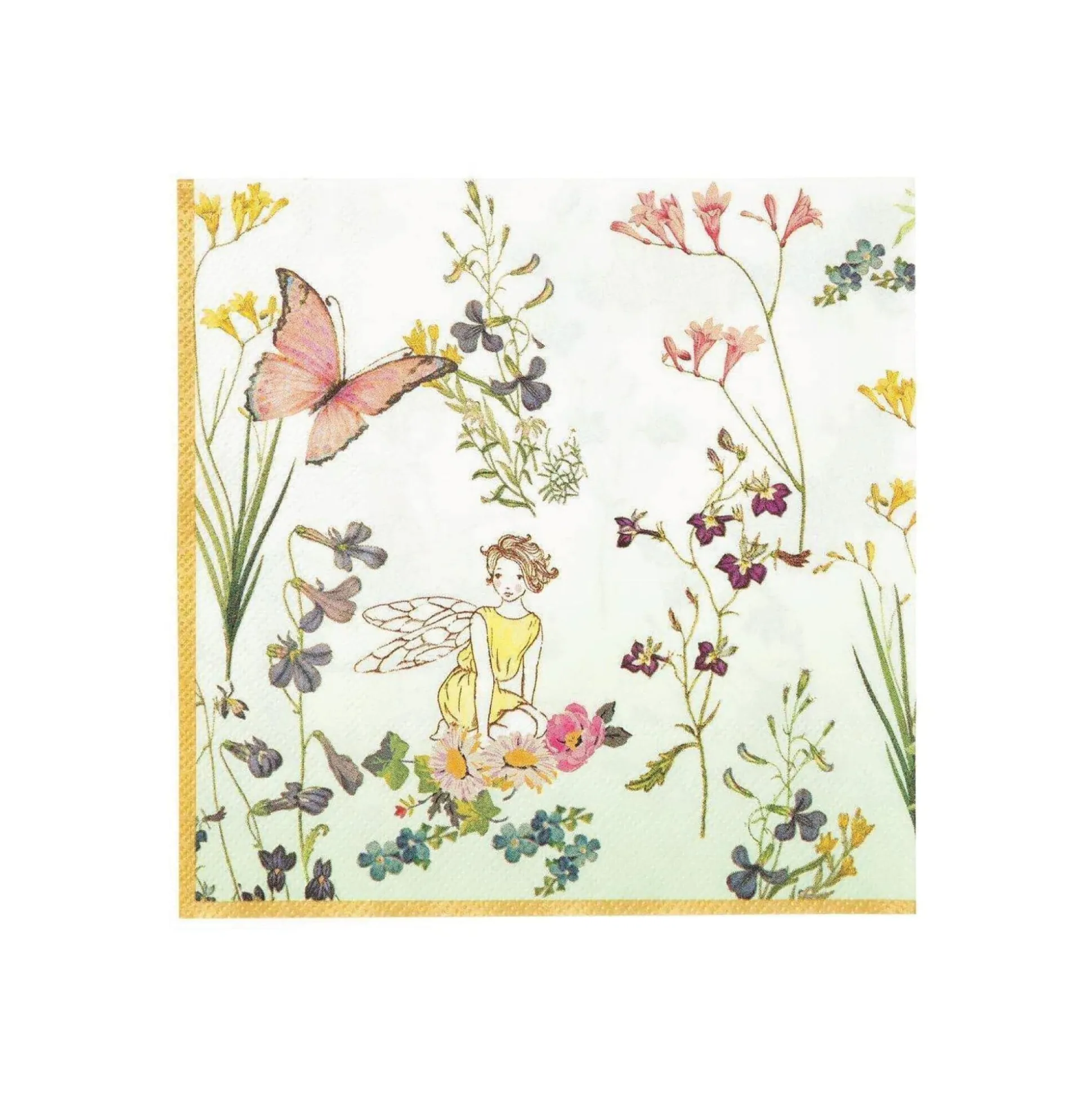 Floral Fairy Lunch Napkins 20ct