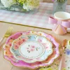 Floral Tea Party Assorted Dessert Plates 16ct