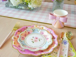 Floral Tea Party Assorted Dessert Plates 16ct
