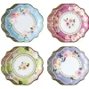 Floral Tea Party Assorted Lunch Plates 16ct