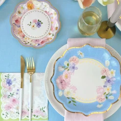 Floral Tea Party Assorted Lunch Plates 16ct
