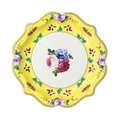 Floral Tea Party Plates Assortment 12ct