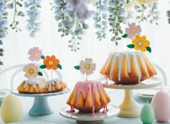 Flower Cupcake Toppers 8ct