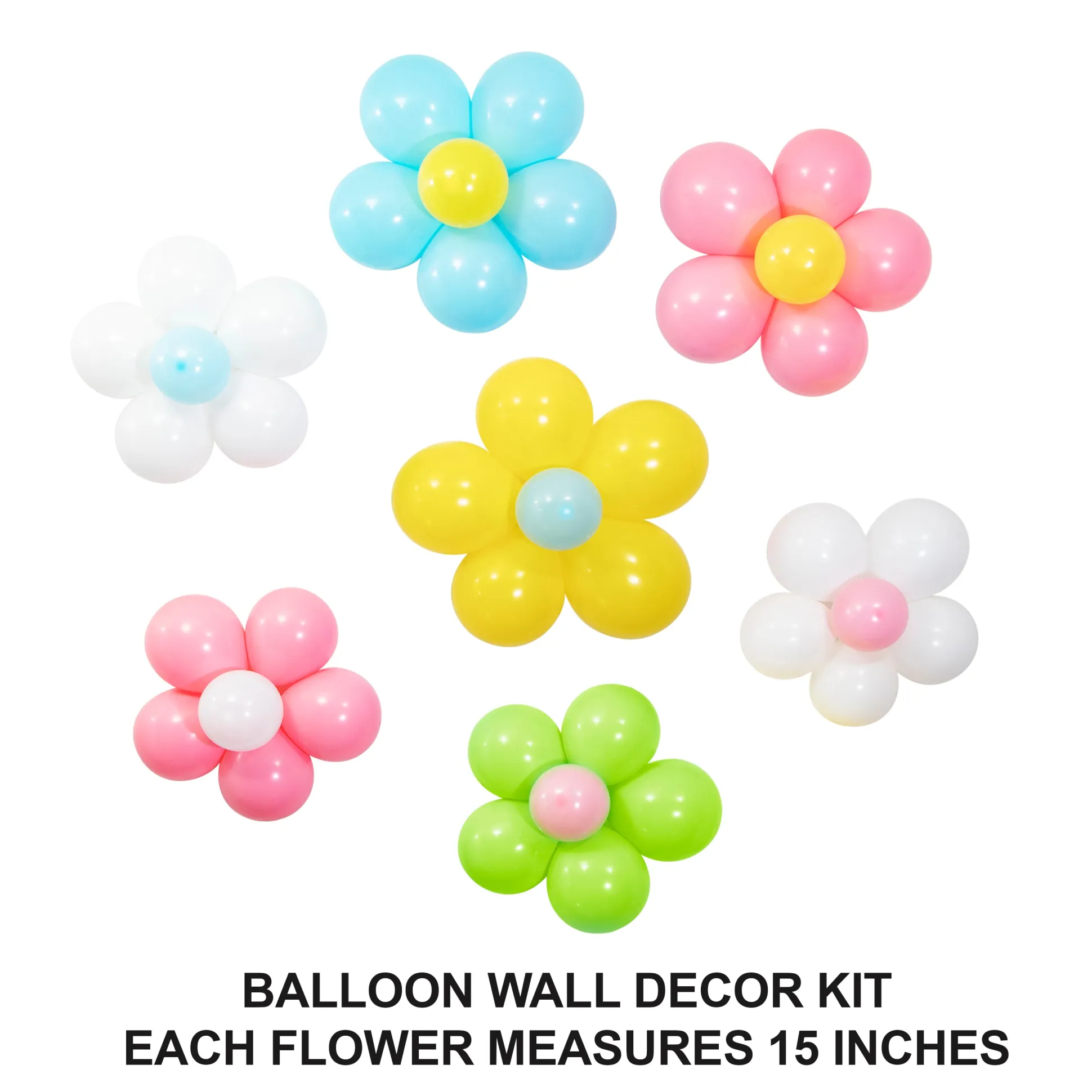 Flower Power Balloon Kit 7ct