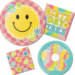 Flower Power Dessert Napkins 16ct