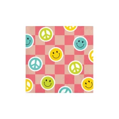 Flower Power Dessert Napkins 16ct