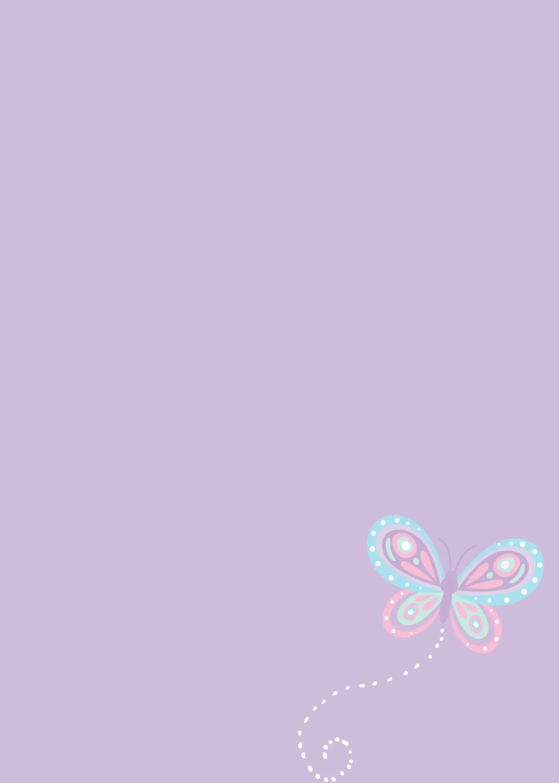 Fluttering Butterfly Birthday Party Invitation