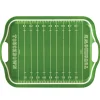Football Field Bamboo Serving Tray