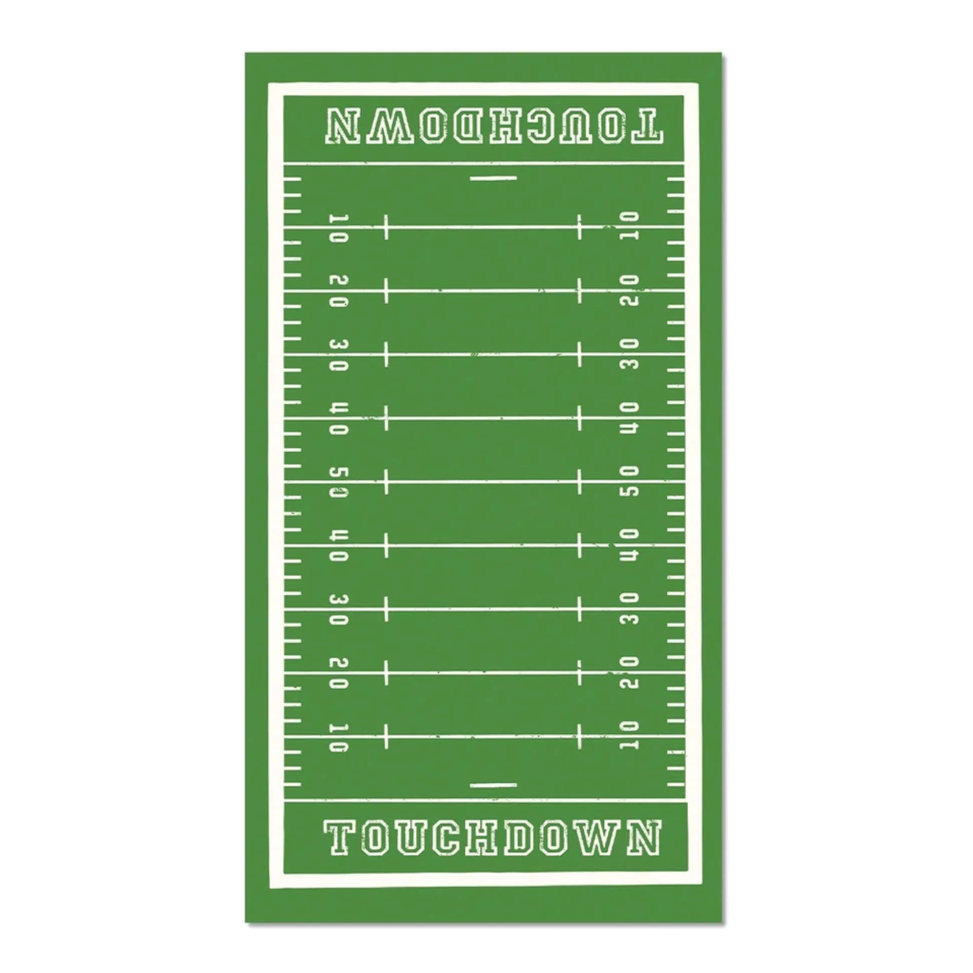 Football Field Guest Towels 24ct