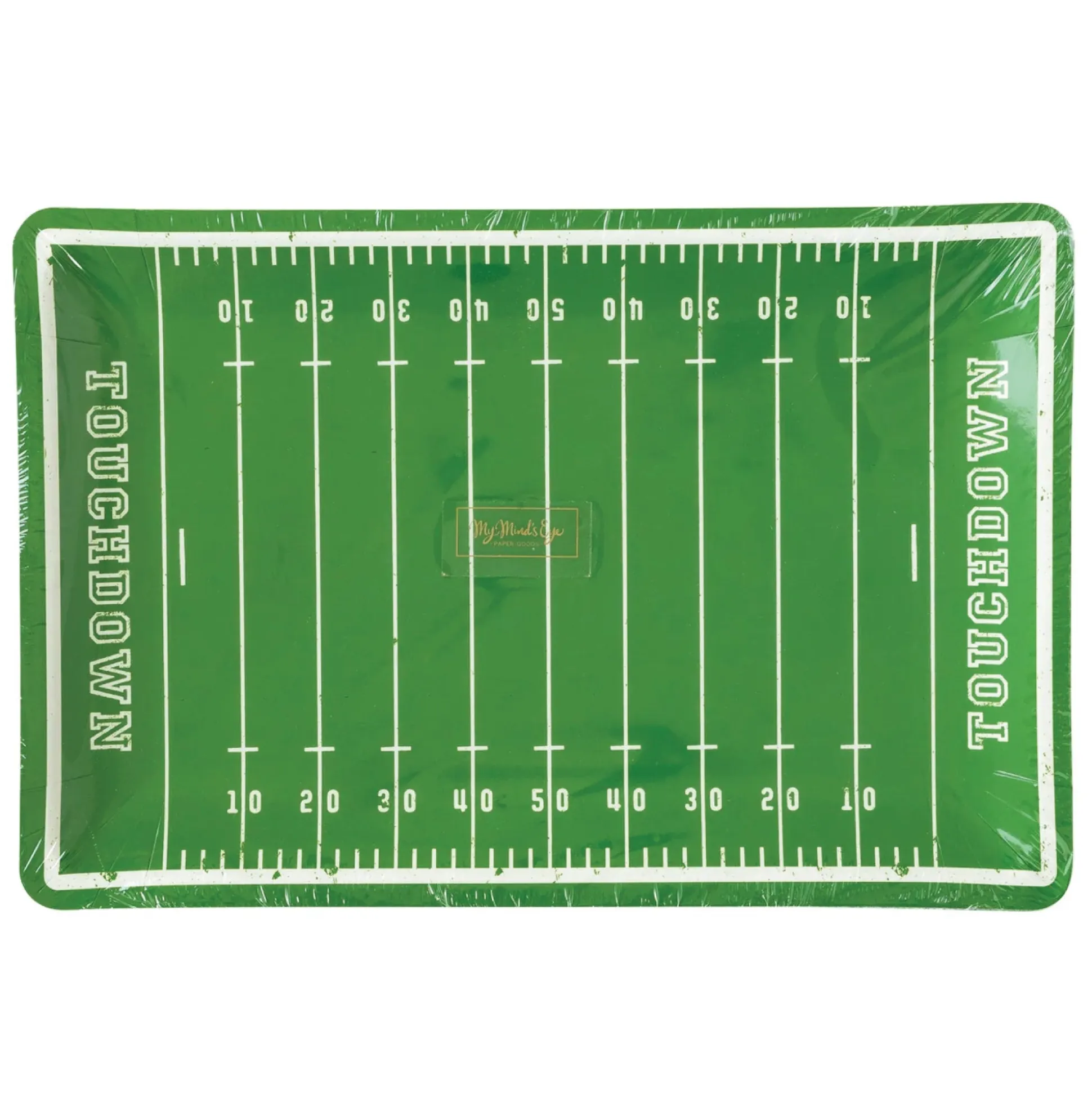 Football Field Lunch Plates 8ct