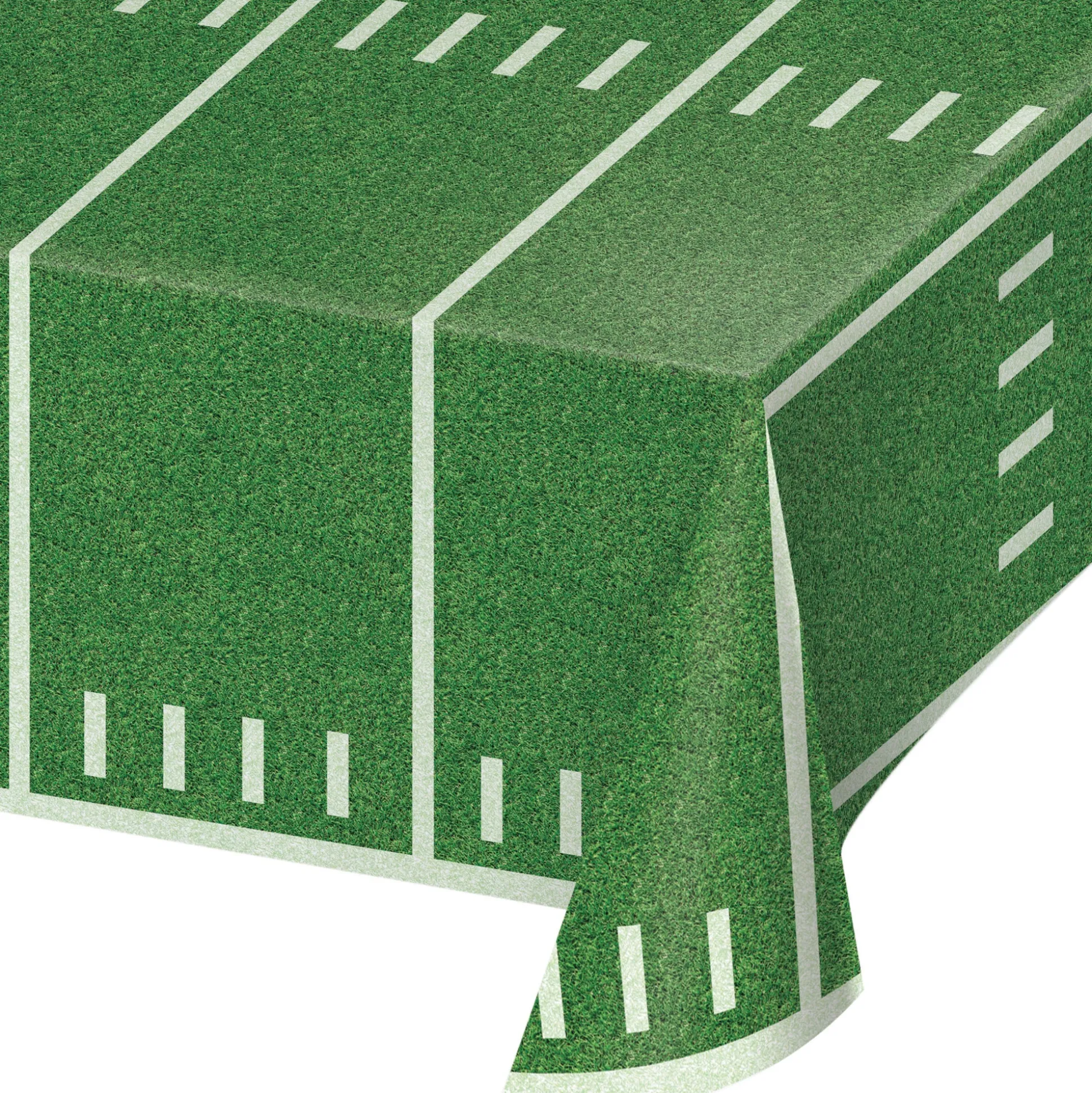 Football Field Plastic Table Cover