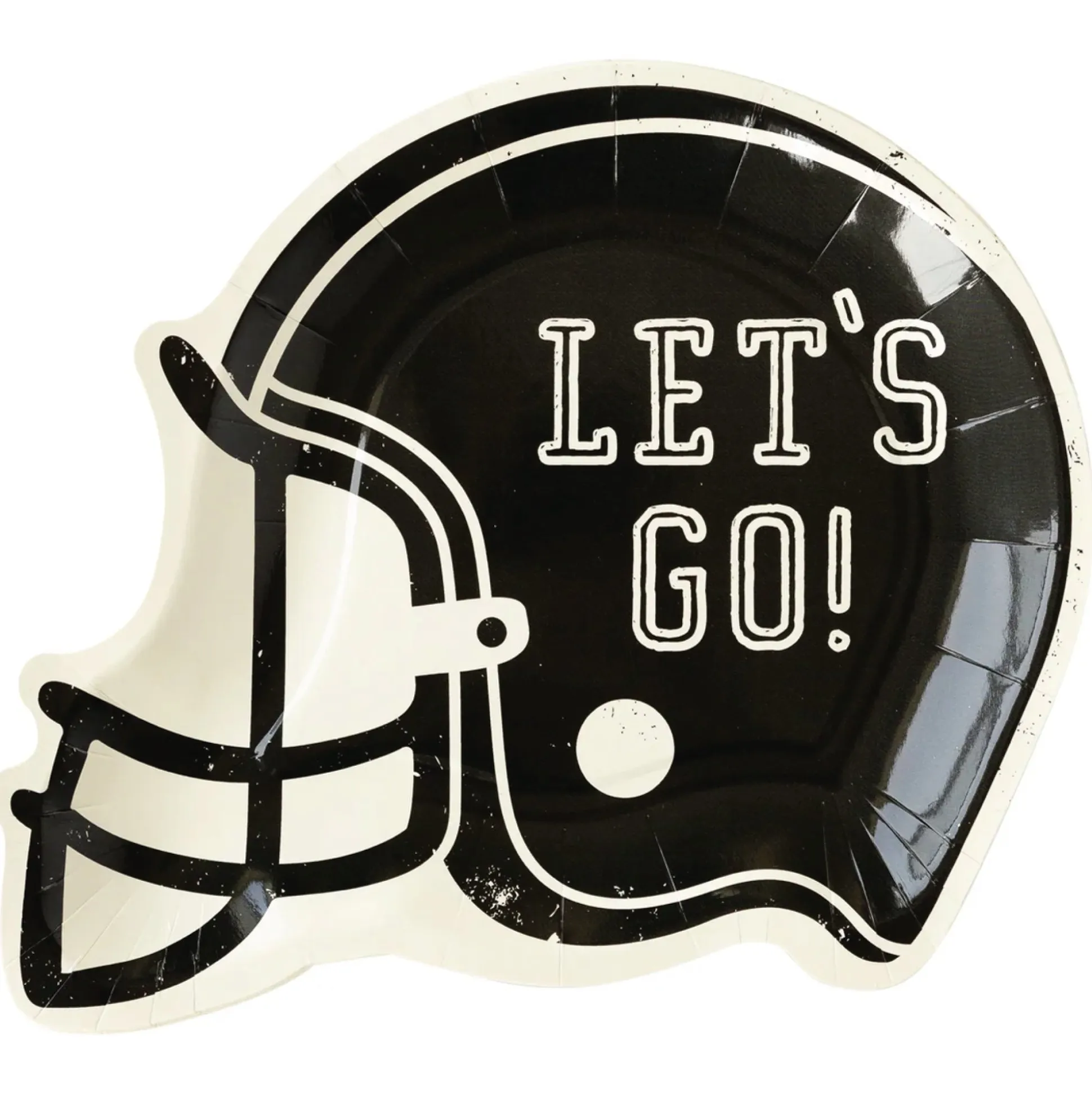 Football Helmet Lunch Plates 8ct