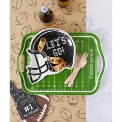 Football Kraft Table Runner 10ft